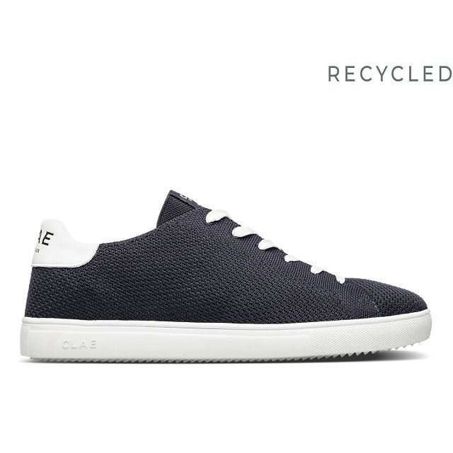 CLAE BRADLEY KNIT Shoes Womens USA637-B01 In Navy White